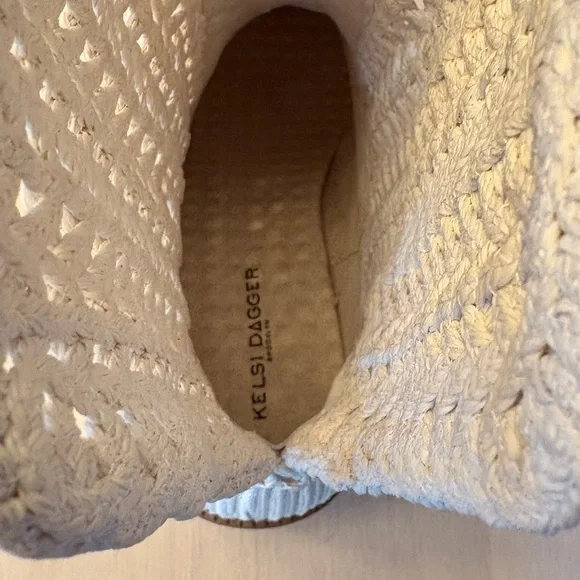 NEW Kelsi Dagger Brooklyn Emery woven boots - Picture 7 of 8